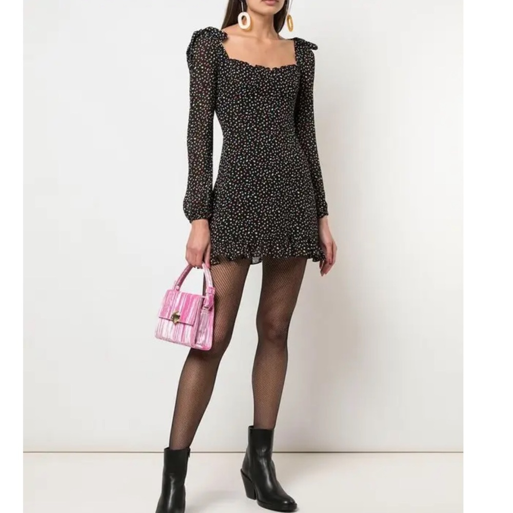 Reformation Elin dress in confetti